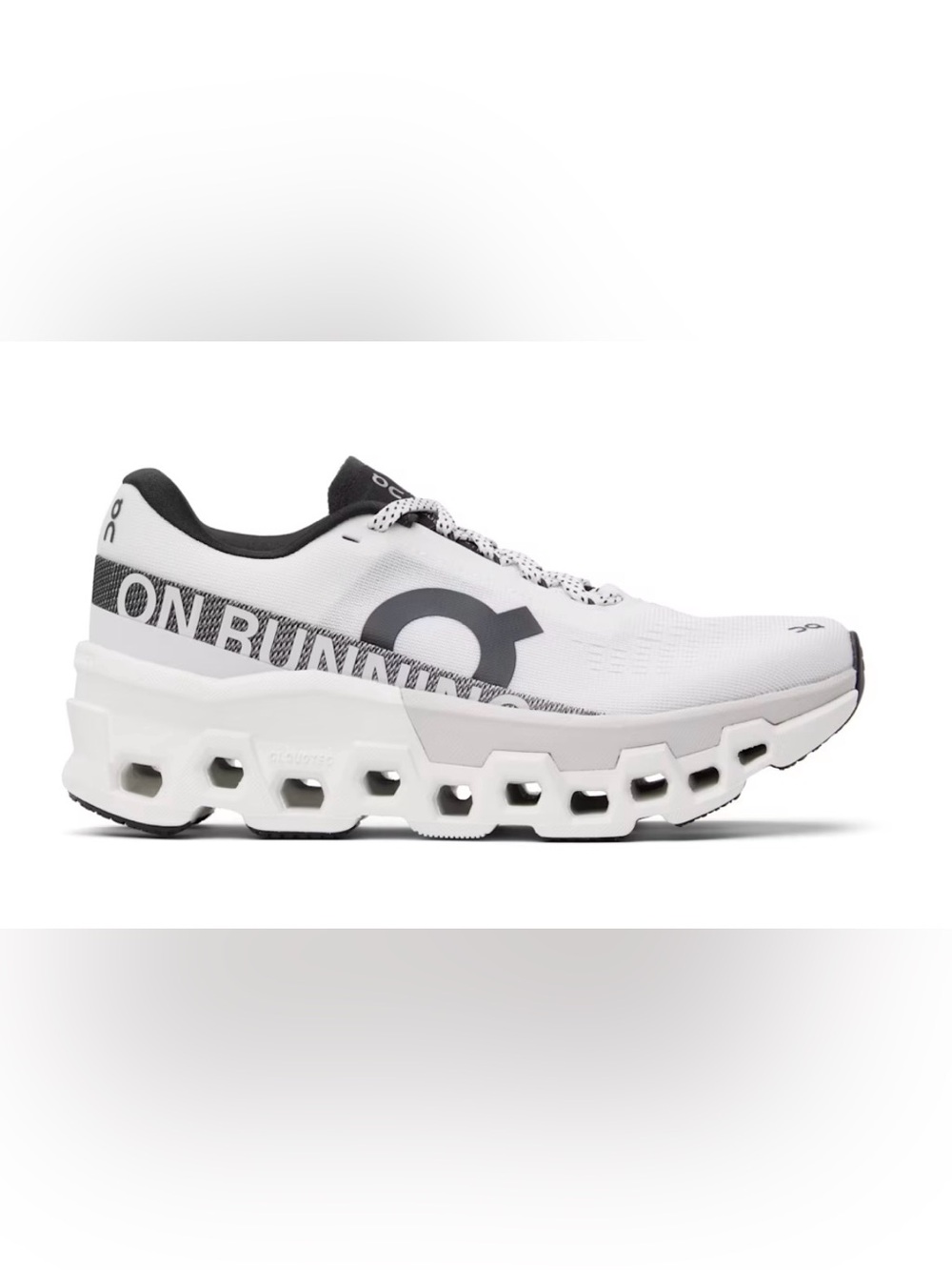 On Running Women's Athletic Shoe in White and Gray-Women’s 9.5